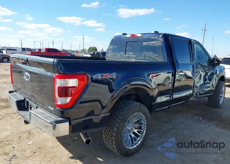 2022 Ford F-150 Lariat from USA, damaged, VIN 1FTFW1E81NFB59658